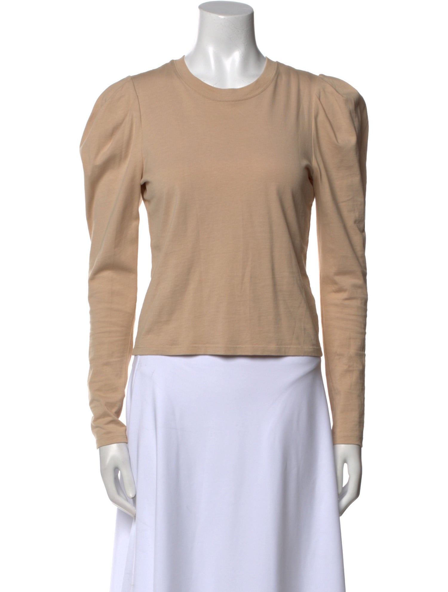 FRAME Crew Neck Long Sleeve Top