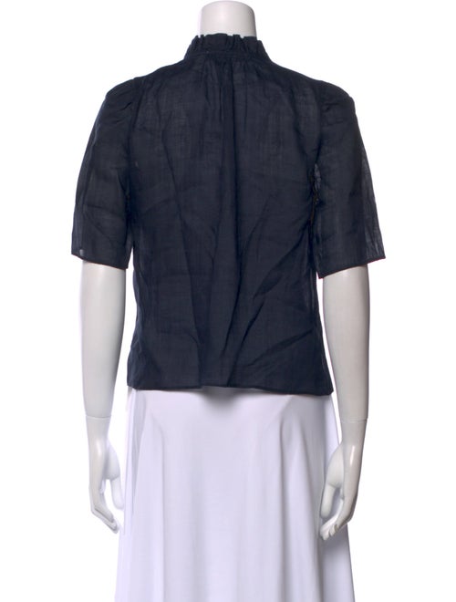 FRAME Short Sleeve Blouse