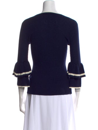 FRAME Wool Scoop Neck Sweater