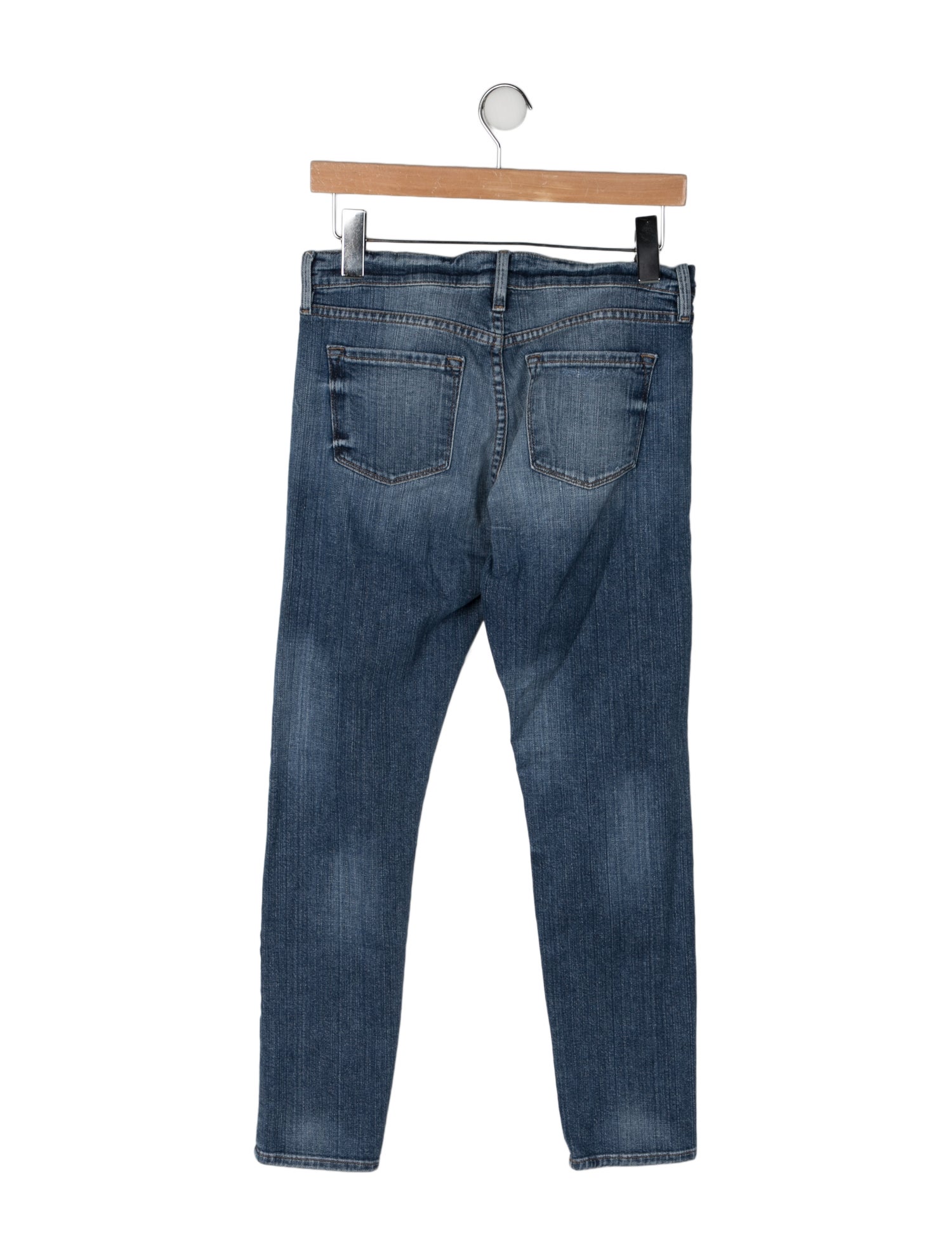 FRAME Le Garçon Skinny Leg Pants