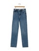 FRAME High-Rise Straight Leg Jeans