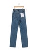 FRAME High-Rise Straight Leg Jeans