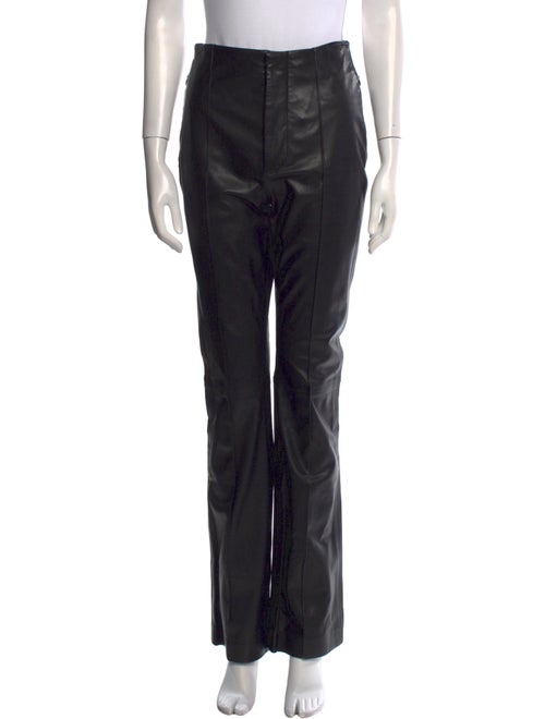 FRAME Lamb Leather Wide Leg Pants