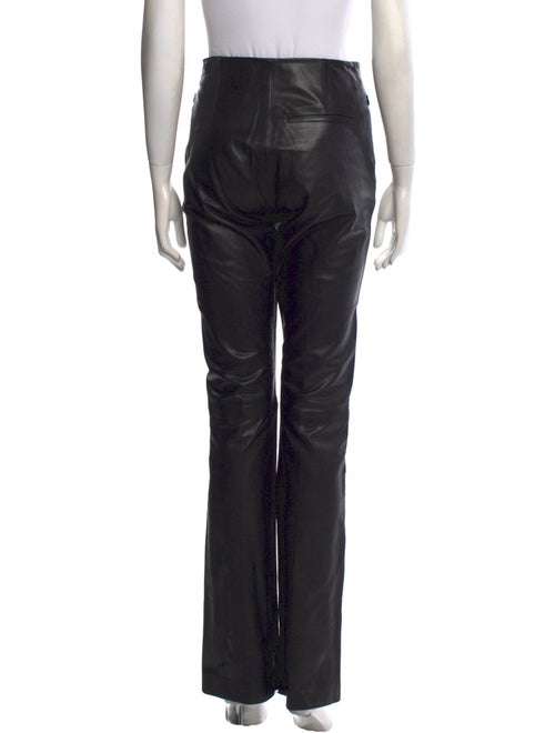 FRAME Lamb Leather Wide Leg Pants