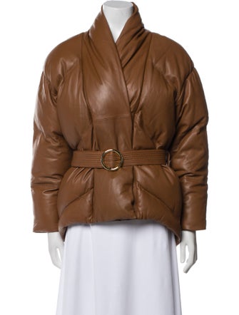 FRAME Lamb Leather Bomber Jacket