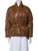 FRAME Lamb Leather Bomber Jacket