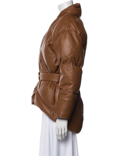 FRAME Lamb Leather Bomber Jacket