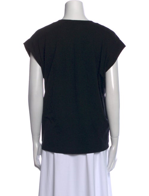 FRAME V-Neck Short Sleeve Top