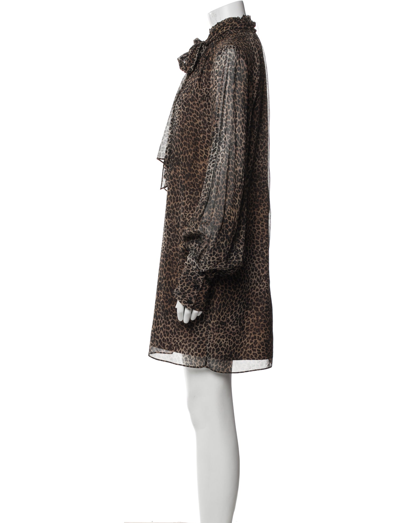 FRAME Silk Mini Dress