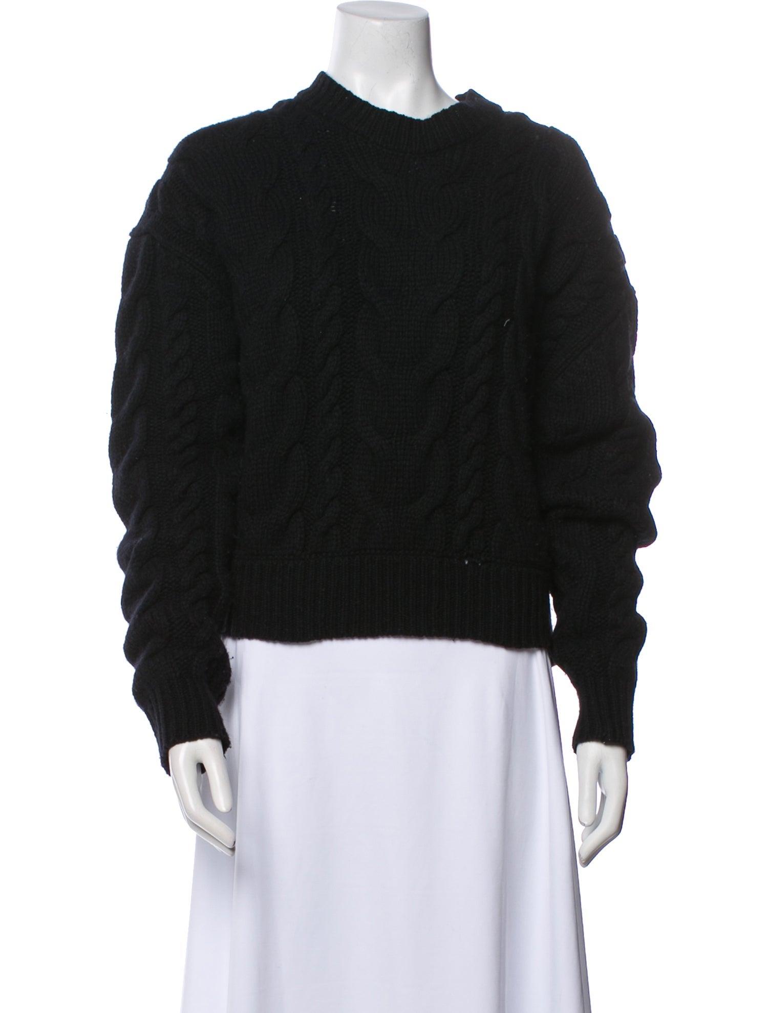 FRAME Merino Wool Mock Neck Sweater