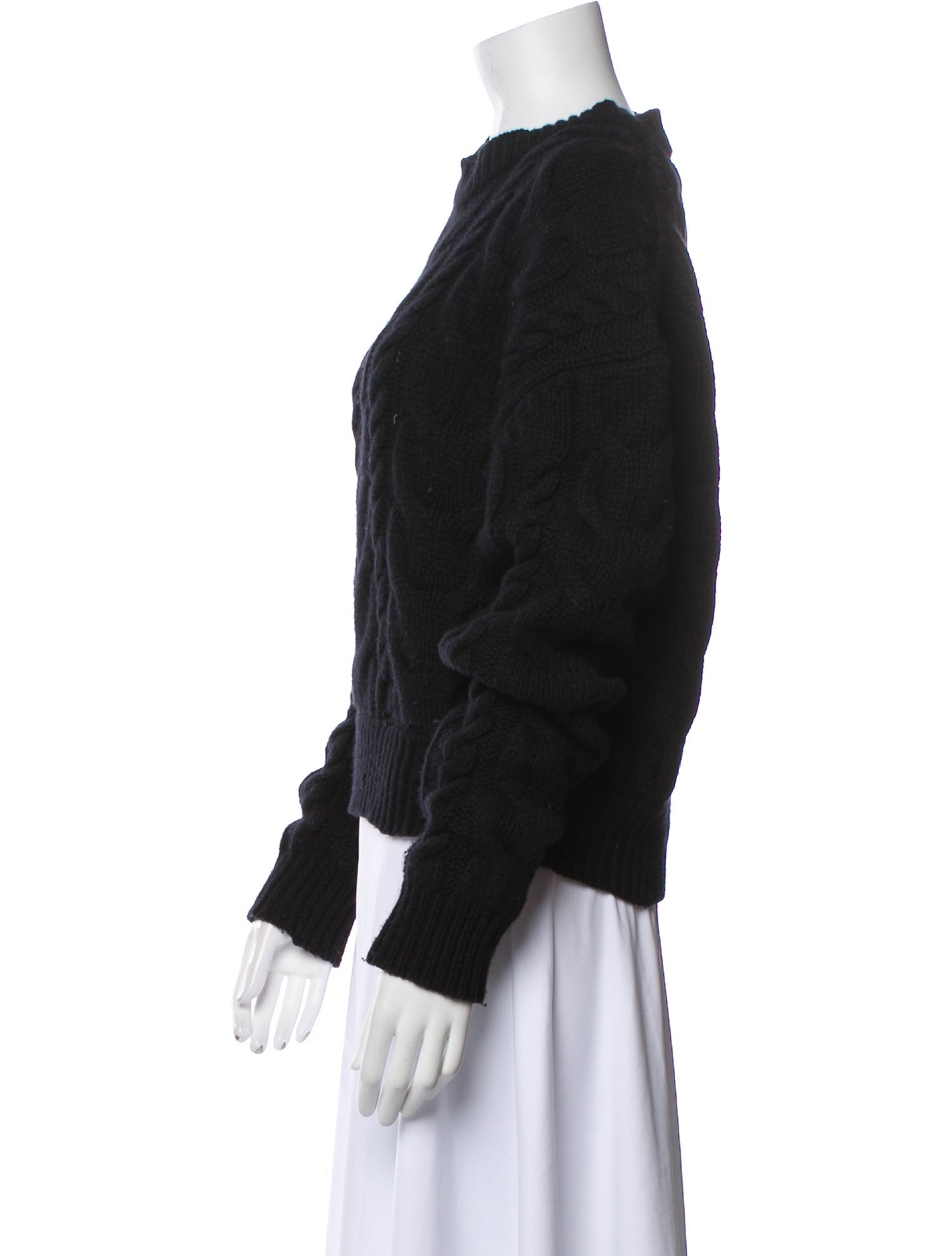 FRAME Merino Wool Mock Neck Sweater