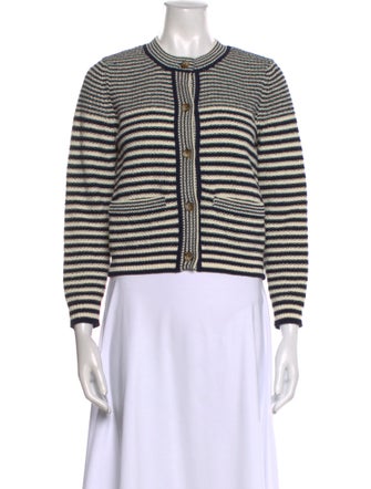 FRAME Striped Crew Neck Sweater