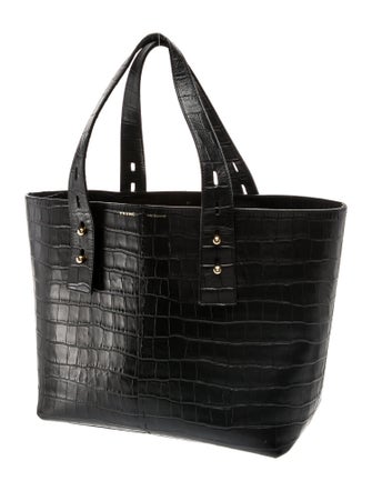 FRAME Embossed Leather Tote