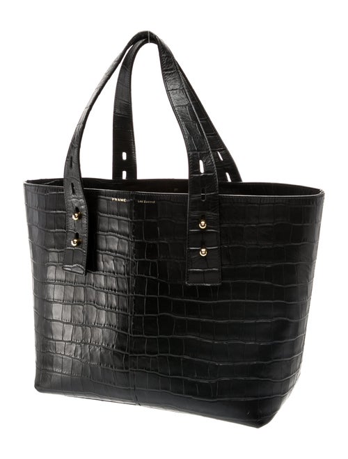 FRAME Embossed Leather Tote