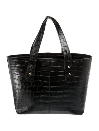 FRAME Embossed Leather Tote