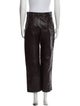 FRAME Lamb Leather Wide Leg Pants