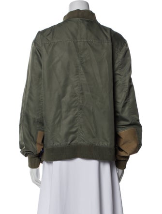 FRAME Nylon Bomber Jacket