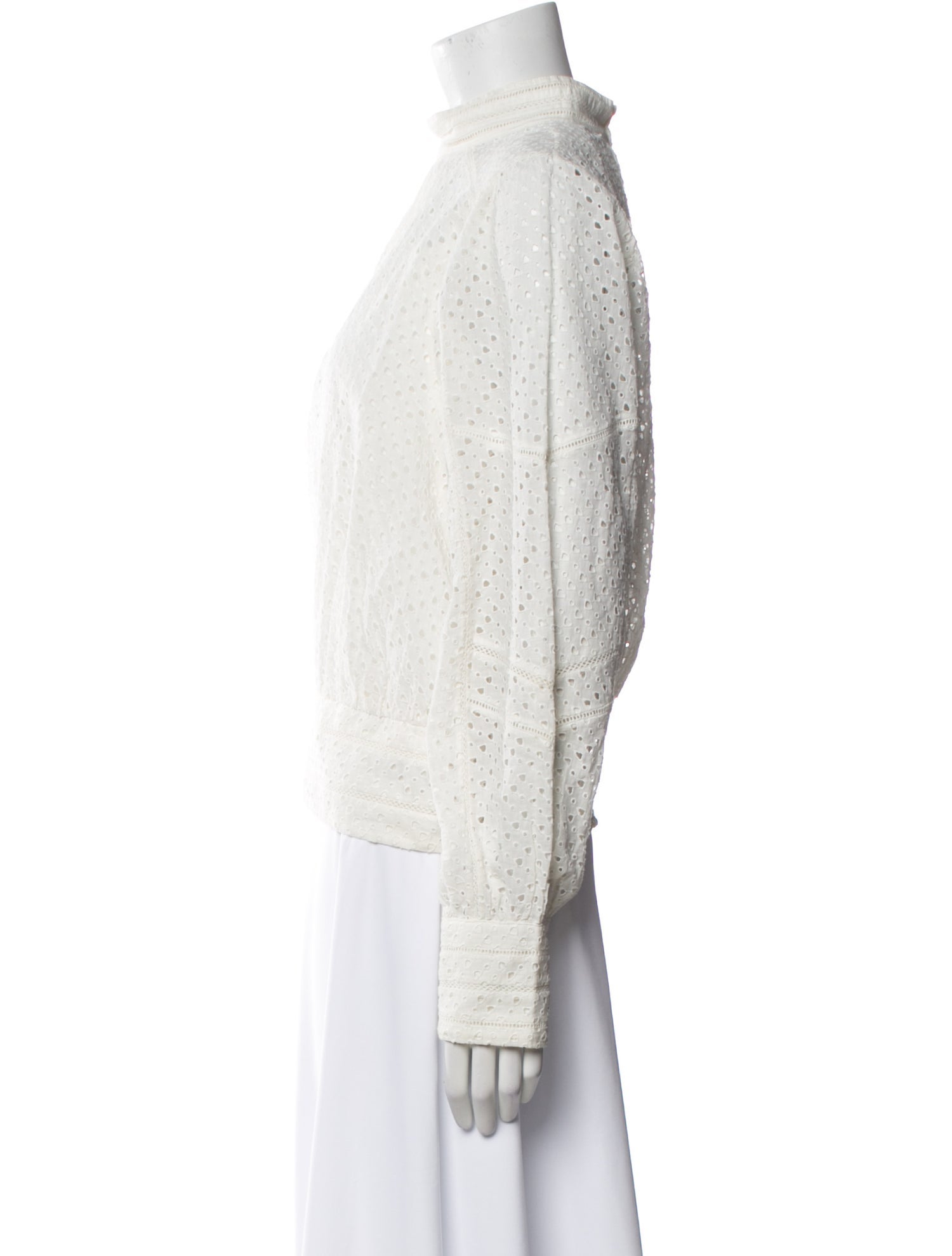 FRAME Mock Neck Long Sleeve Sweatshirt w/ Tags