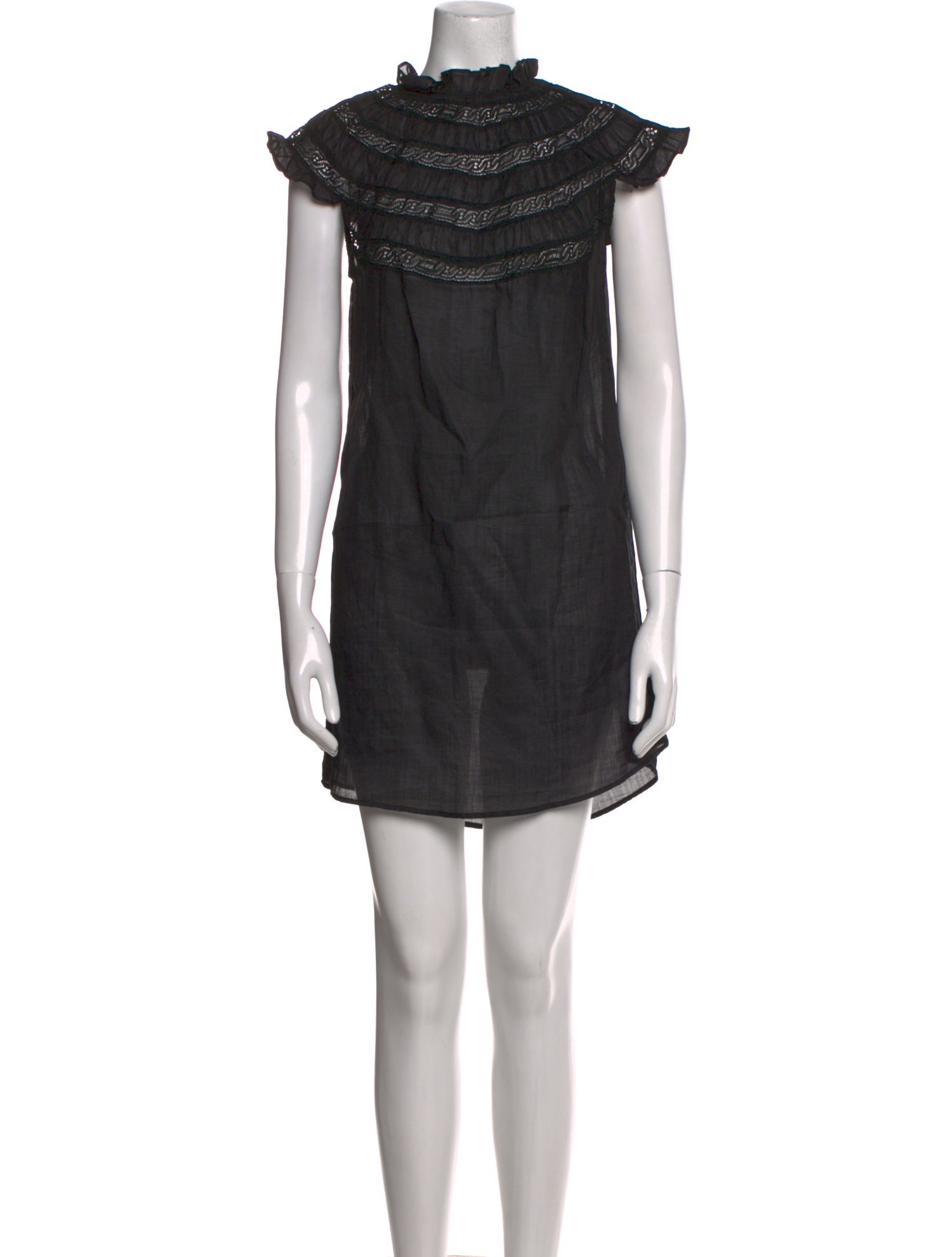 FRAME Mock Neck Mini Dress w/ Tags