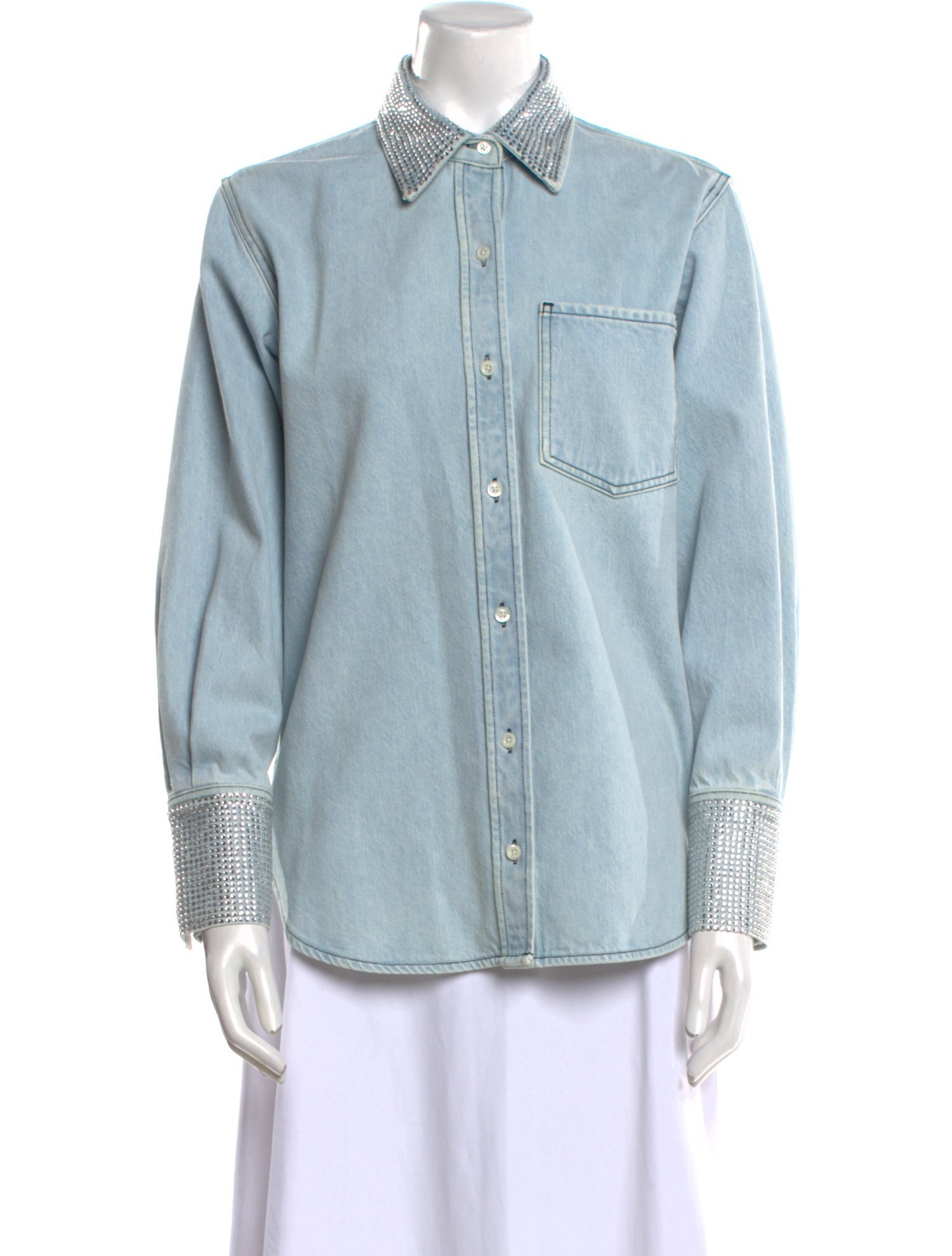 FRAME Long Sleeve Button-Up Top w/ Tags
