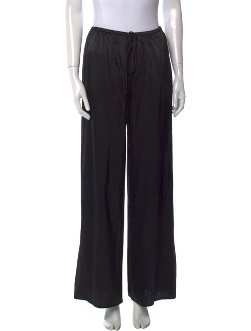 FRAME Silk Wide Leg Pants