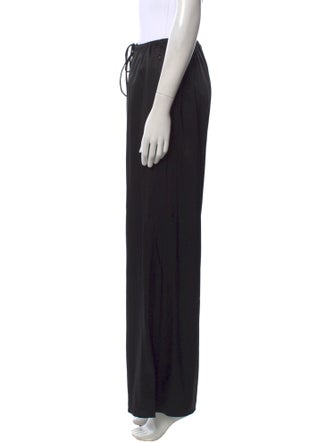 FRAME Silk Wide Leg Pants