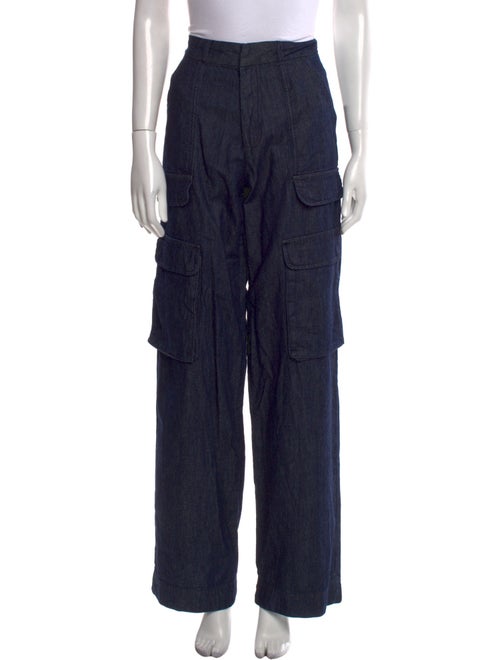 FRAME Wide Leg Pants