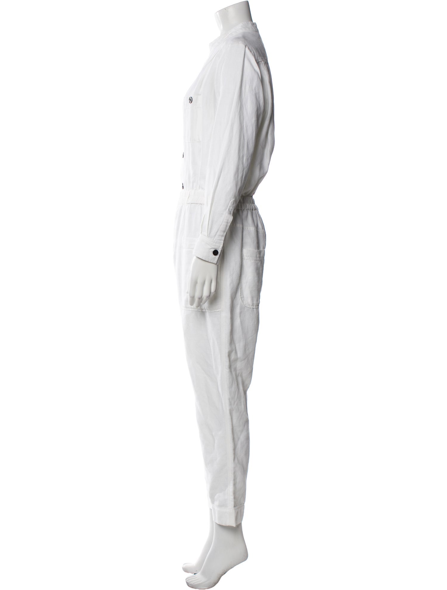 FRAME Mock Neck Jumpsuit