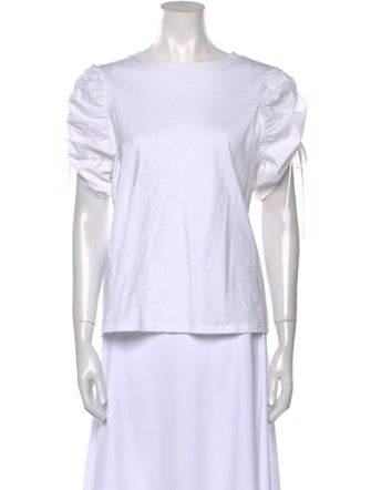 FRAME Bateau Neckline Short Sleeve T-Shirt