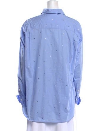 FRAME Long Sleeve Button-Up Top