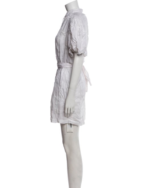 FRAME Mock Neck Mini Dress