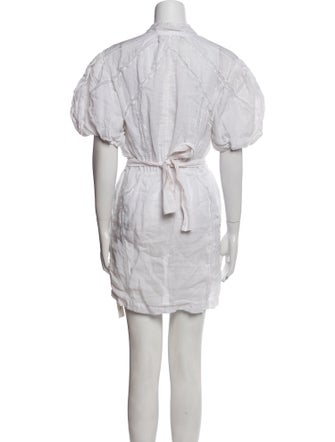 FRAME Mock Neck Mini Dress