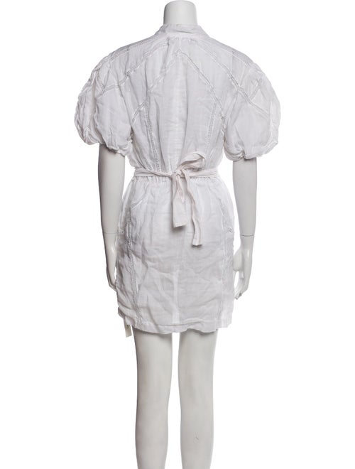 FRAME Mock Neck Mini Dress