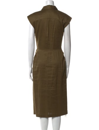 FRAME Midi Length Dress