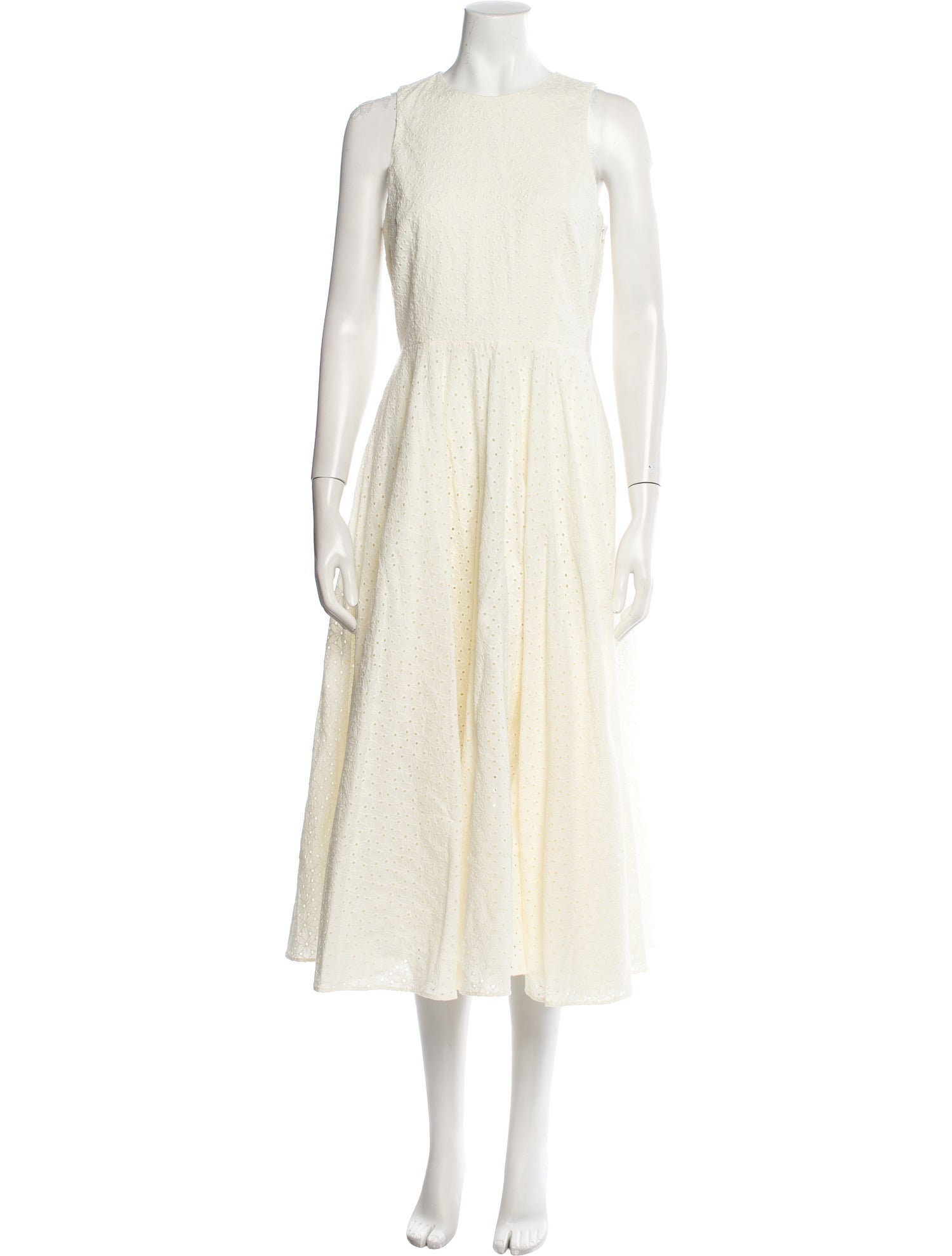 FRAME Crew Neck Long Dress