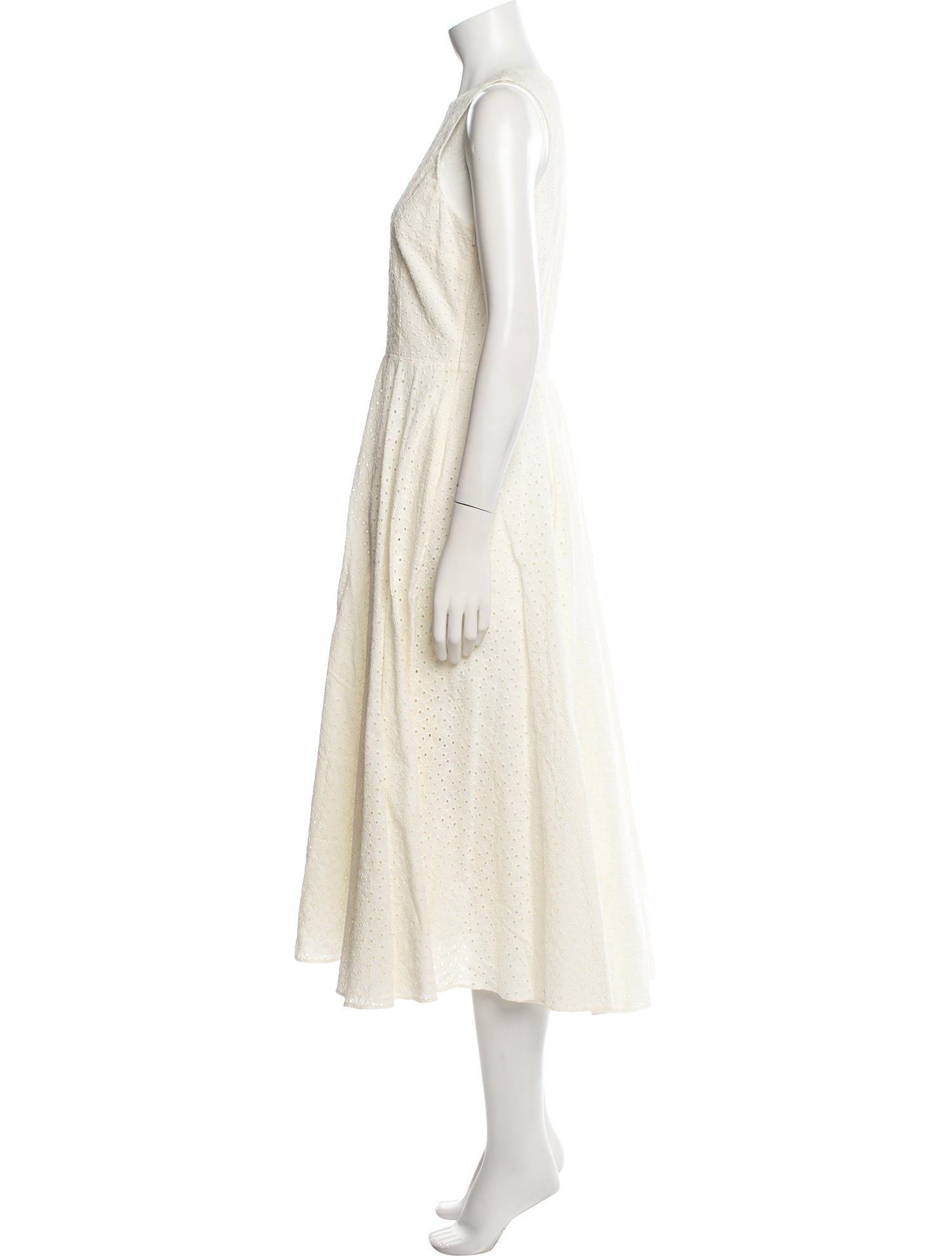 FRAME Crew Neck Long Dress