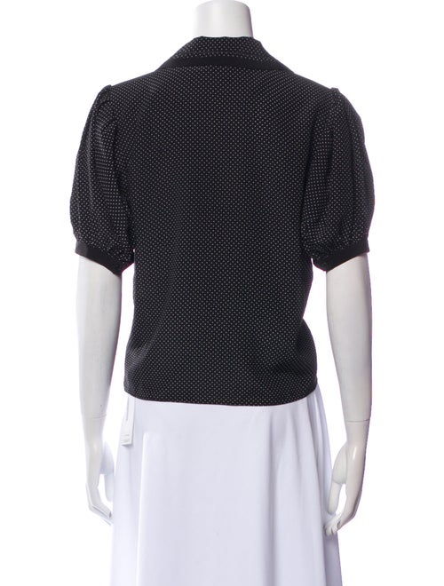 FRAME Silk V-Neck Crop Top