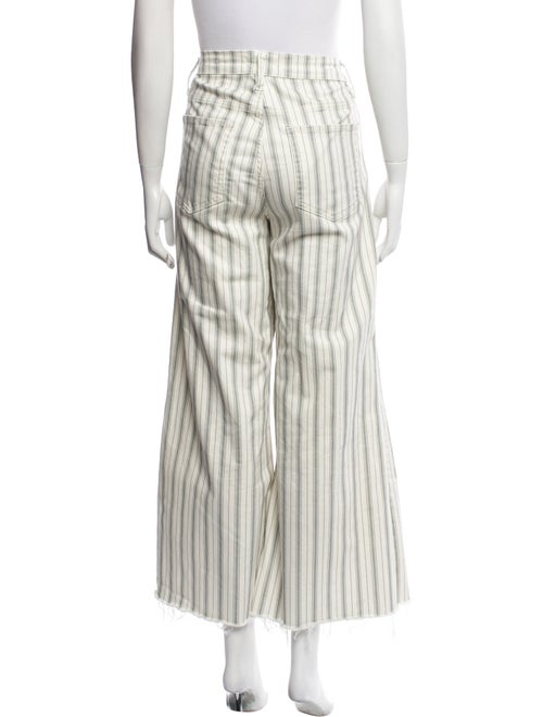 FRAME Striped Wide Leg Pants