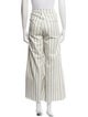 FRAME Striped Wide Leg Pants