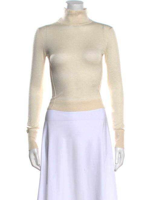 FRAME Silk Turtleneck Sweater