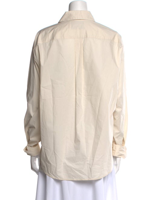 FRAME Long Sleeve Button-Up Top