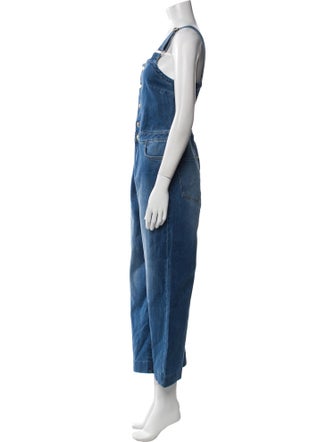 FRAME Square Neckline Jumpsuit