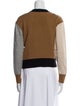 FRAME Cashmere Colorblock Pattern Sweatshirt