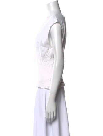 FRAME Bateau Neckline Short Sleeve Top