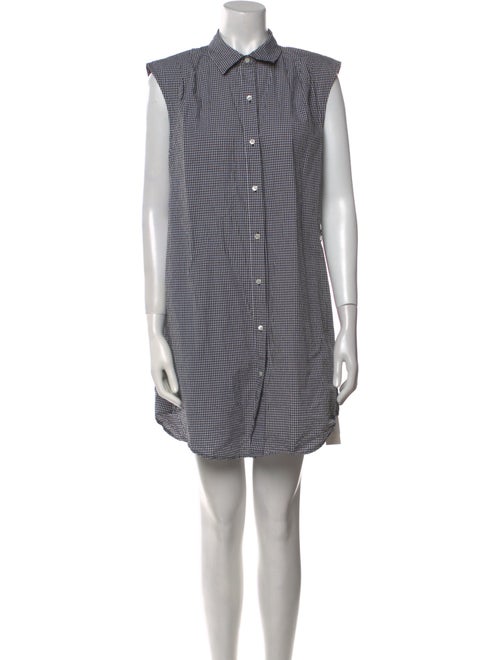 FRAME Plaid Print Mini Dress