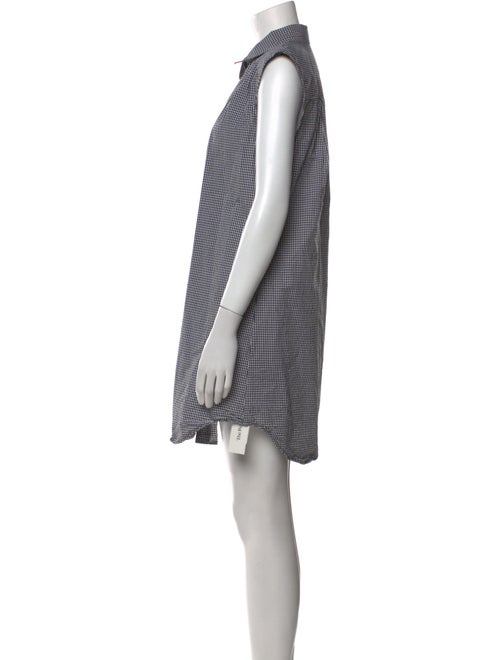 FRAME Plaid Print Mini Dress