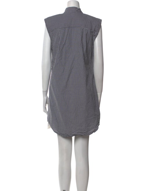 FRAME Plaid Print Mini Dress