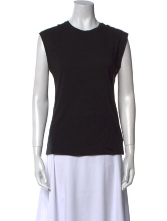 FRAME Crew Neck Sleeveless Top
