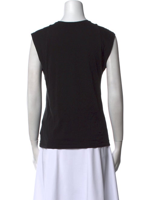 FRAME Crew Neck Sleeveless Top