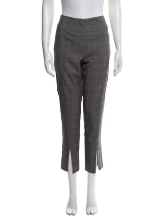 FRAME Wool Straight Leg Pants